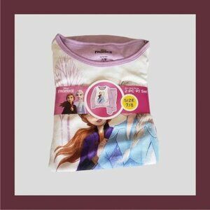 Frozen 2 Girls Pajama Set 2 Piece Size 7/8